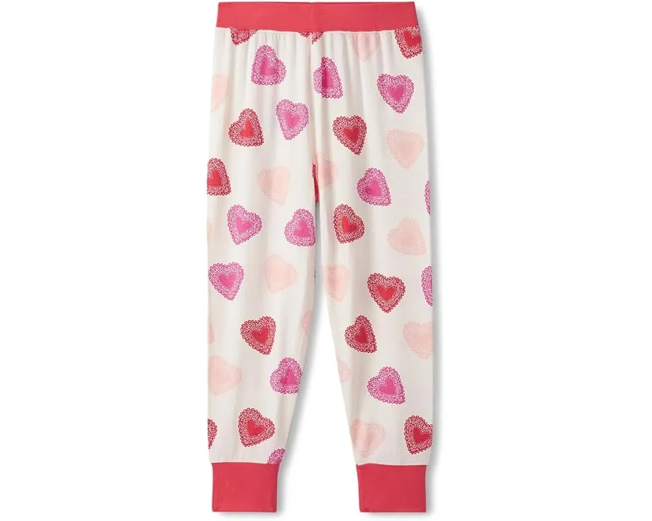 Пижамный комплект Hatley Kids из бамбука с веселым принтом