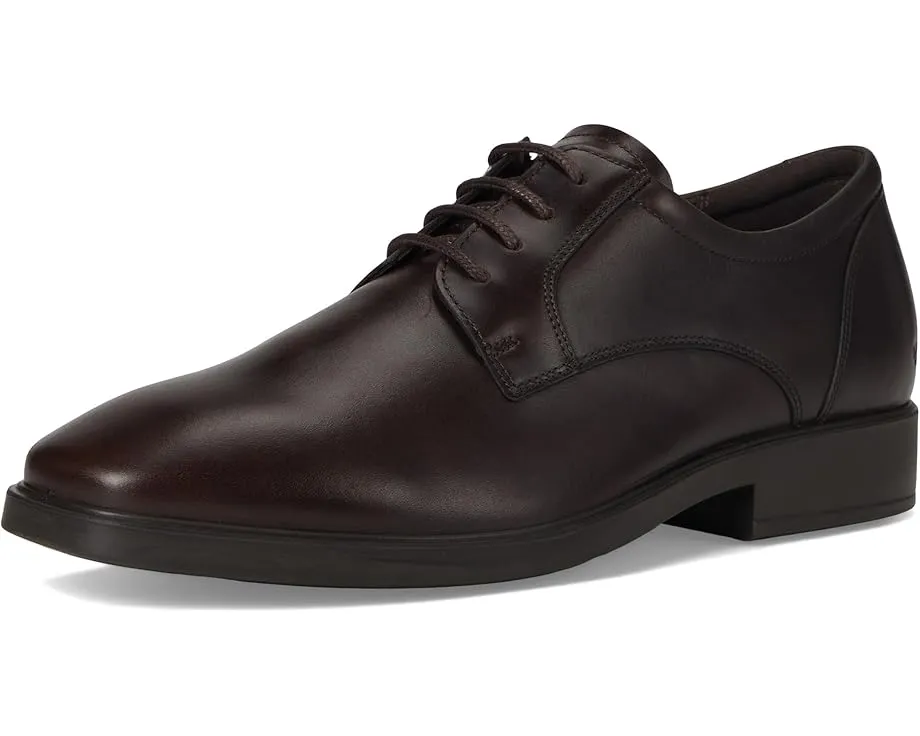Оксфорды ECCO Milan Plain Toe с перфорацией и технологией ECFS