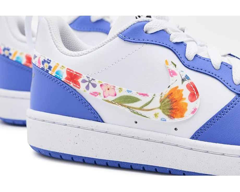 Кроссовки Nike Kids Court Borough Low FL с гибкой подошвой