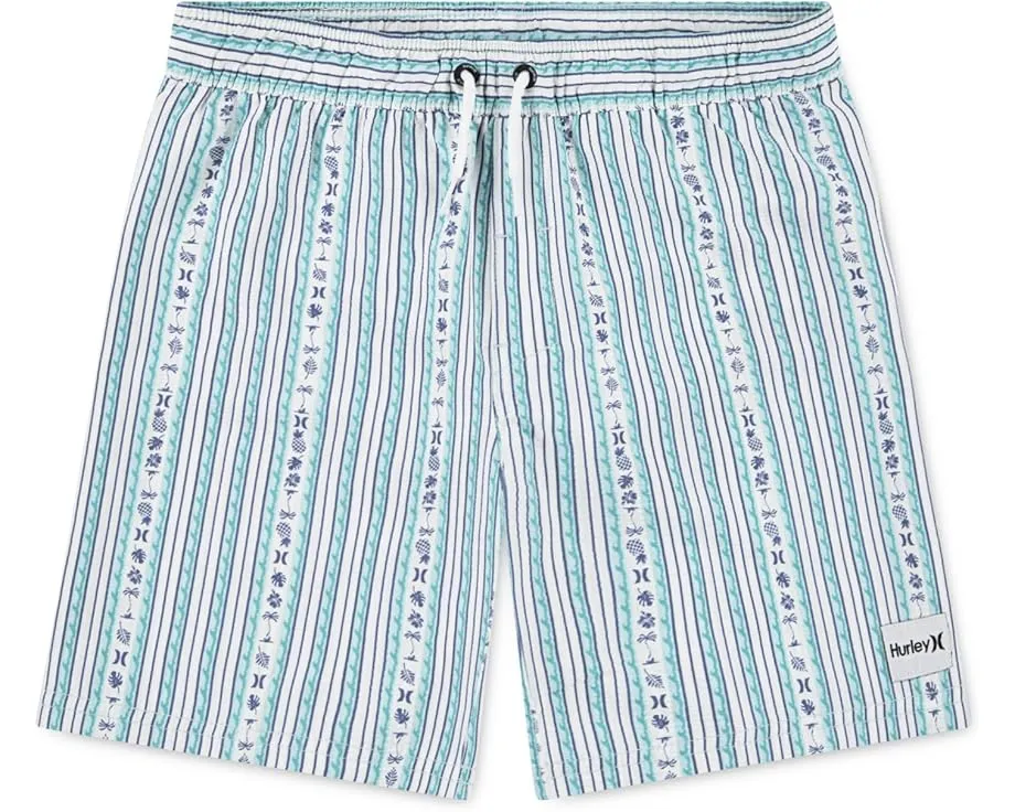 Детские плавательные шорты Hurley Kids Mini Vacay Stripe Pull On Swim Trunk