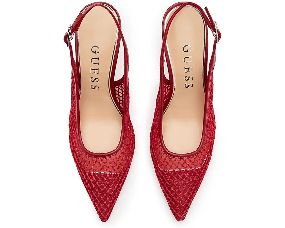 Туфли GUESS Pandy с сеткой на шпильке и острым носком