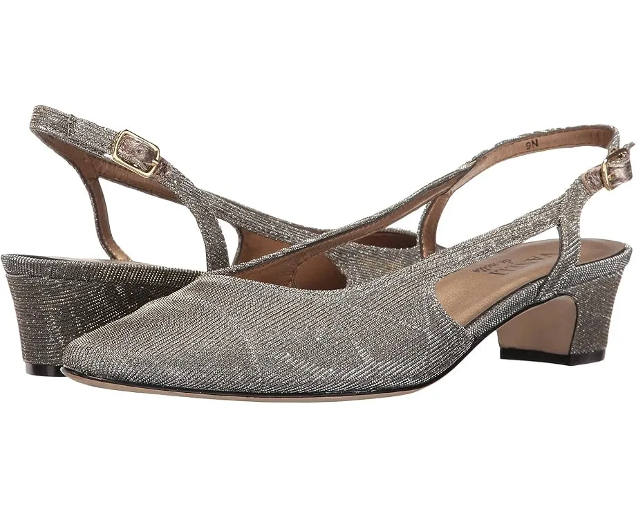 Туфли Vaneli Aliz на блочном каблуке с регулируемой пряжкой