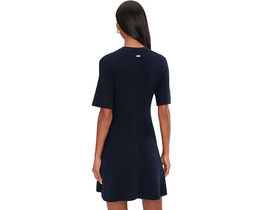 Barbour Camille вязаное мини-платье из хлопковой смеси