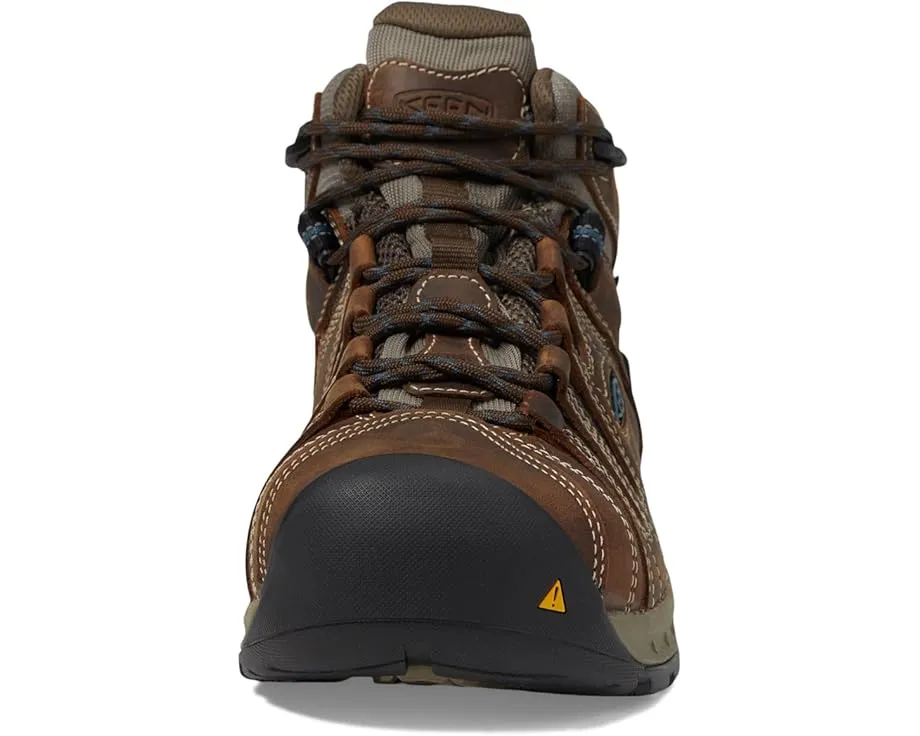 Водонепроницаемые рабочие ботинки KEEN Utility Flint II Mid со стальным мысом