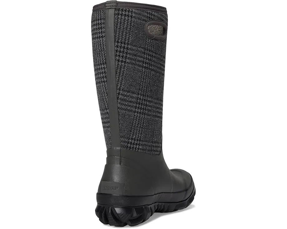 Зимние сапоги Bogs Whiteout Plaid с флисовой подкладкой и подошвой GlacialGrip