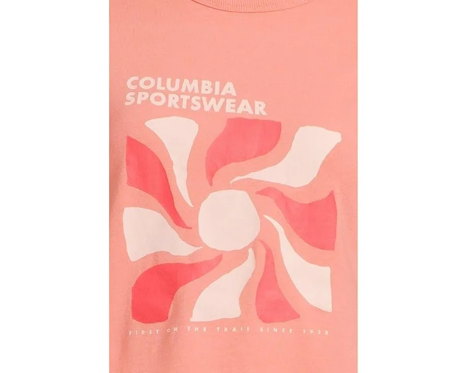 Футболка Columbia Sun Trek Graphic с коротким рукавом и защитой UPF 50