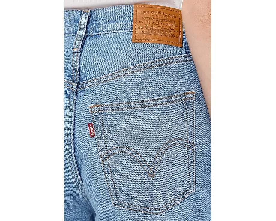 Джинсы Levi's Premium Ribcage Wide Leg с высокой посадкой и широкими штанинами