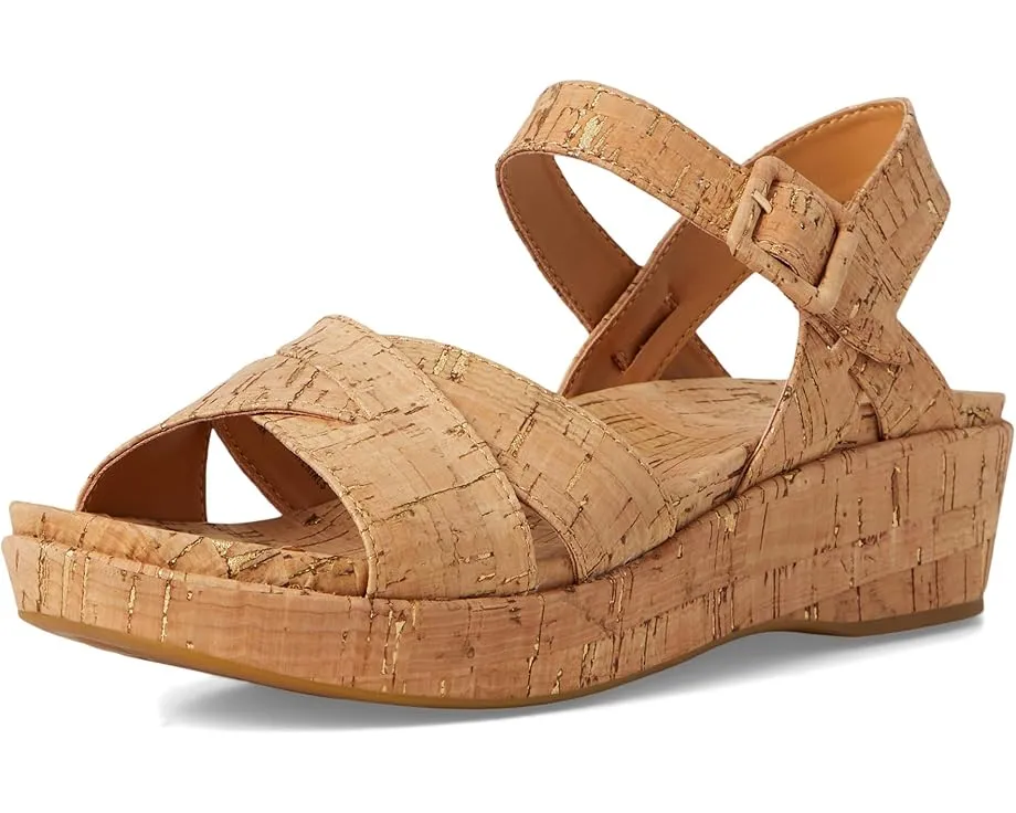 Сандалии Myrna 2.0 на платформе с пробковой стелькой и регулируемой пряжкой Kork-Ease