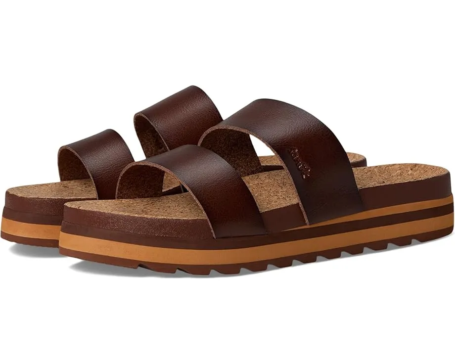 Sanuk Alt-itude сланцы на платформе из пробки с анатомической промежуточной подошвой