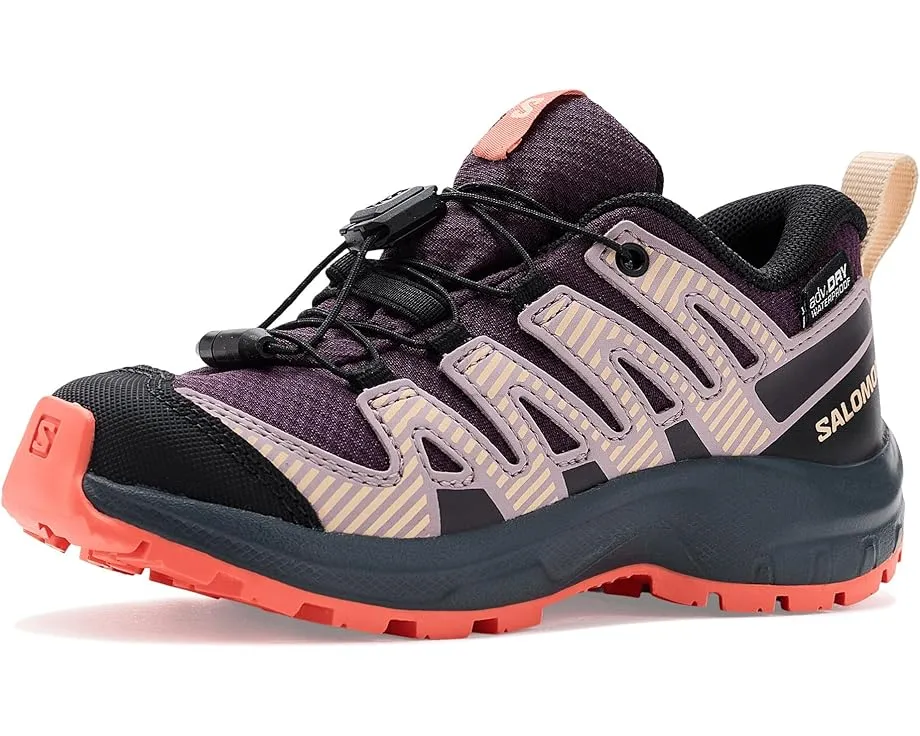 Детские трейловые кроссовки Salomon Kids Xa Pro V8 Waterproof с мембраной
