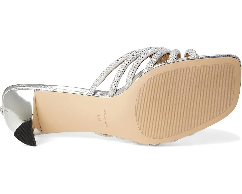 MICHAEL Michael Kors босоножки Haisley Kitten на шпильке с ремешками