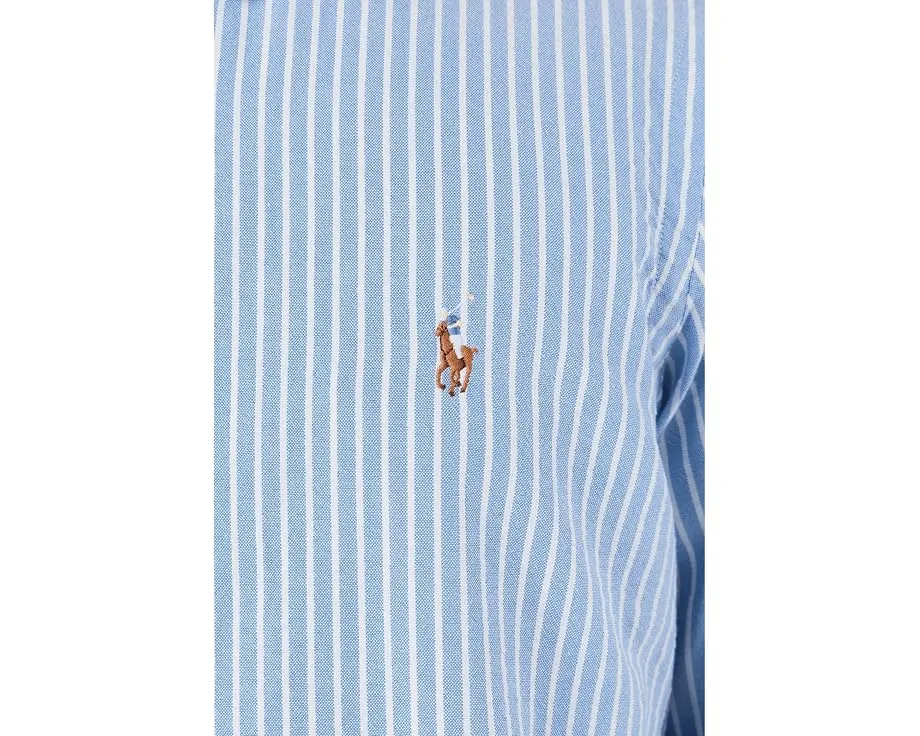 Классическая полосатая рубашка из сойона Polo Ralph Lauren