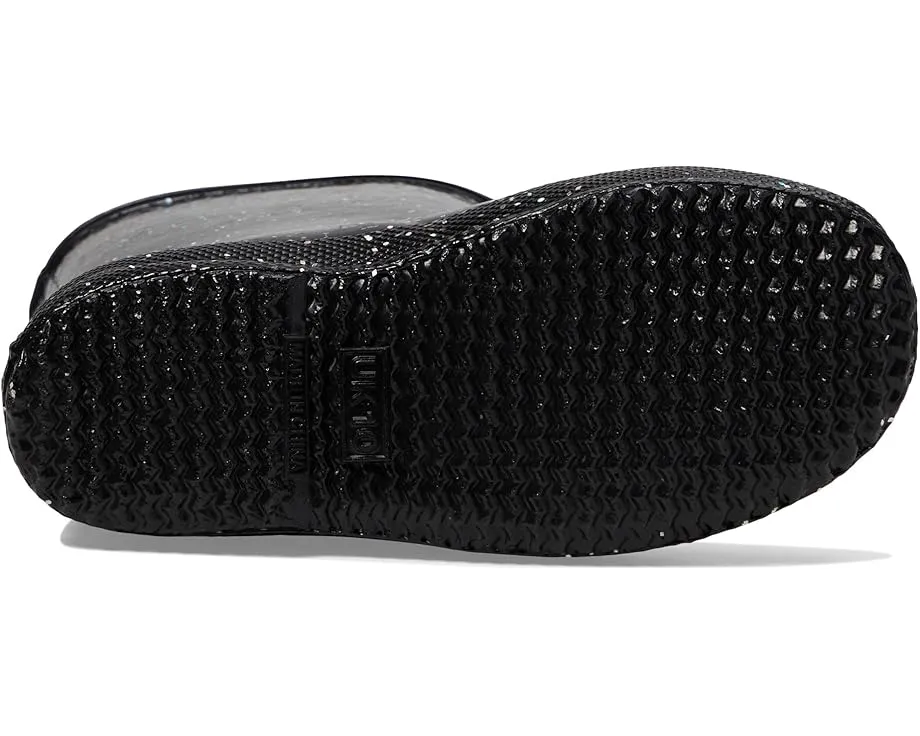 Детские резиновые сапоги Hunter Kids Original First Classic Giant Glitter с блестками