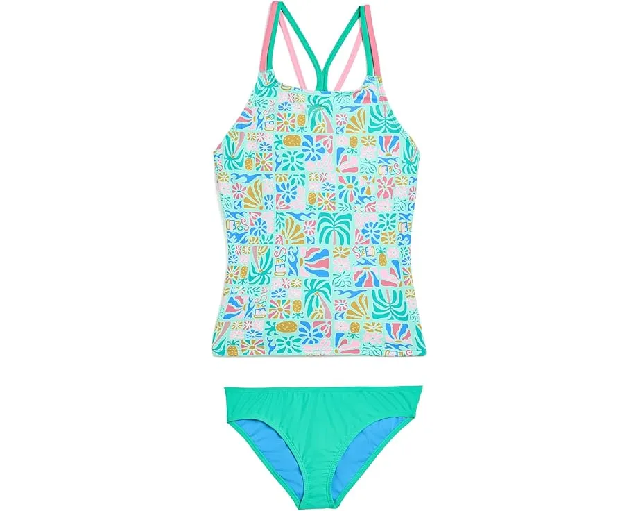 Танкини с тонкими бретельками купальник Speedo Kids двухкомплектный