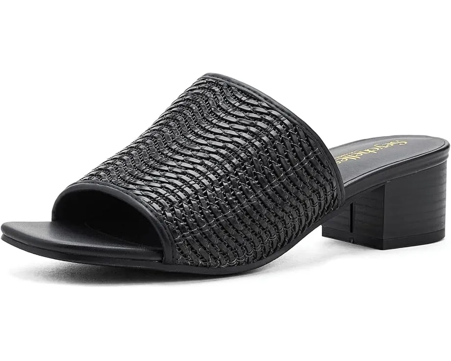 Сандалии Pepper 2 с низким квадратным каблуком и широким ремешком