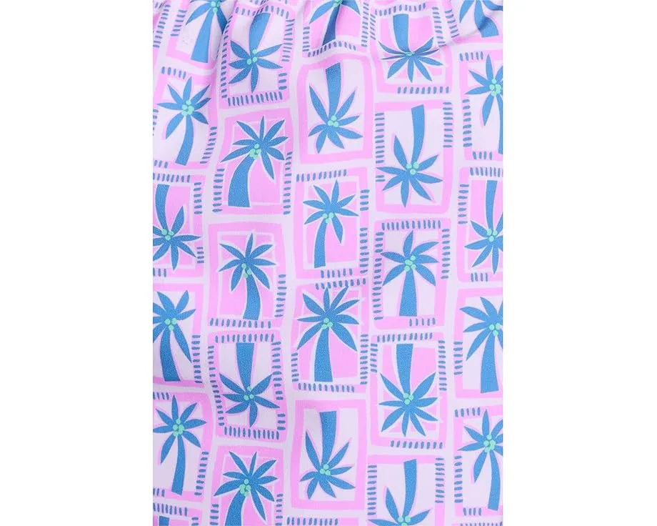 Плавки Chubbies The Miami Mosaic 14 см с быстросохнущей тканью и карманом на молнии