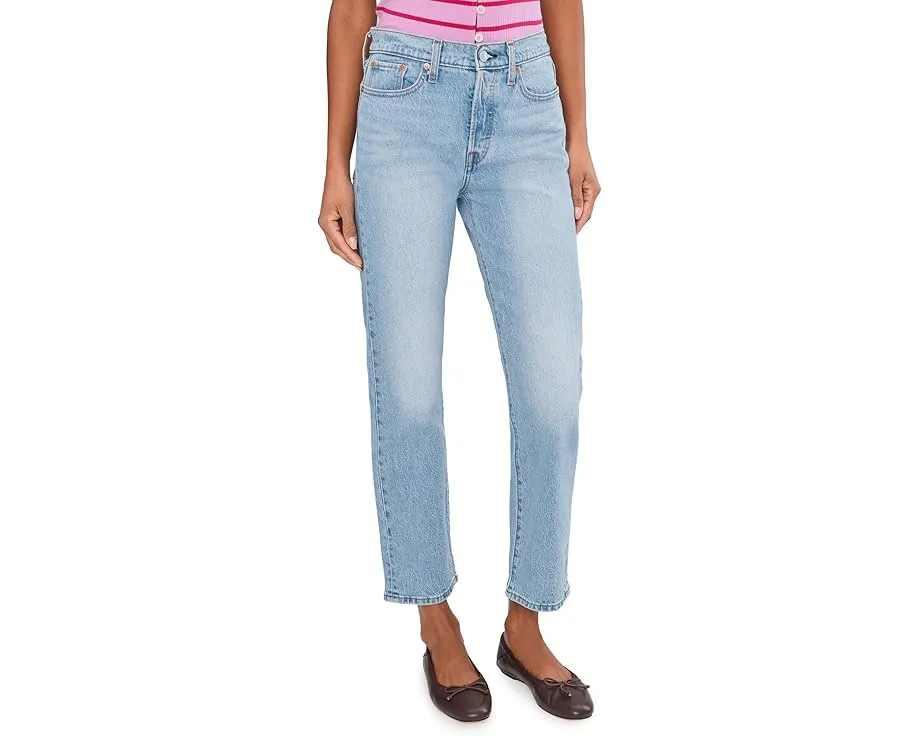 Джинсы Levi's Premium Wedgie Straight свободного кроя с прямыми штанинами