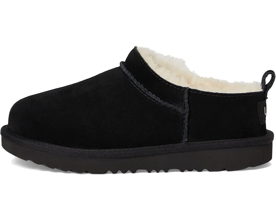 UGG Kids Classic Micro угги из натуральной замши с подкладкой из овчины и подошвой из сахарного тростника