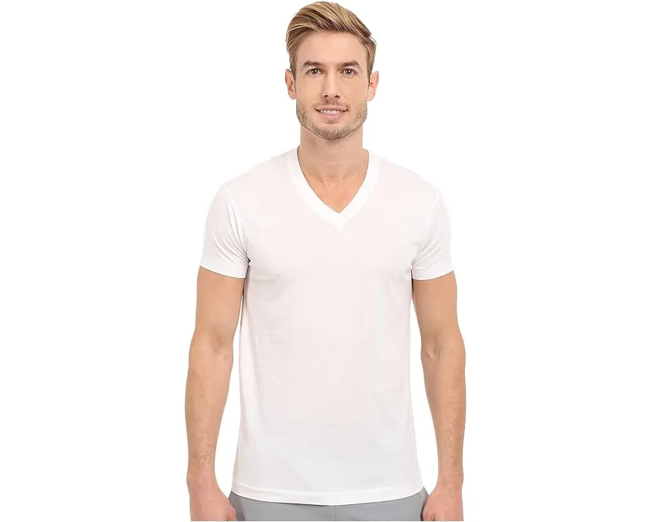 Футболка 2(X)IST с V-образным вырезом из пима-хлопка