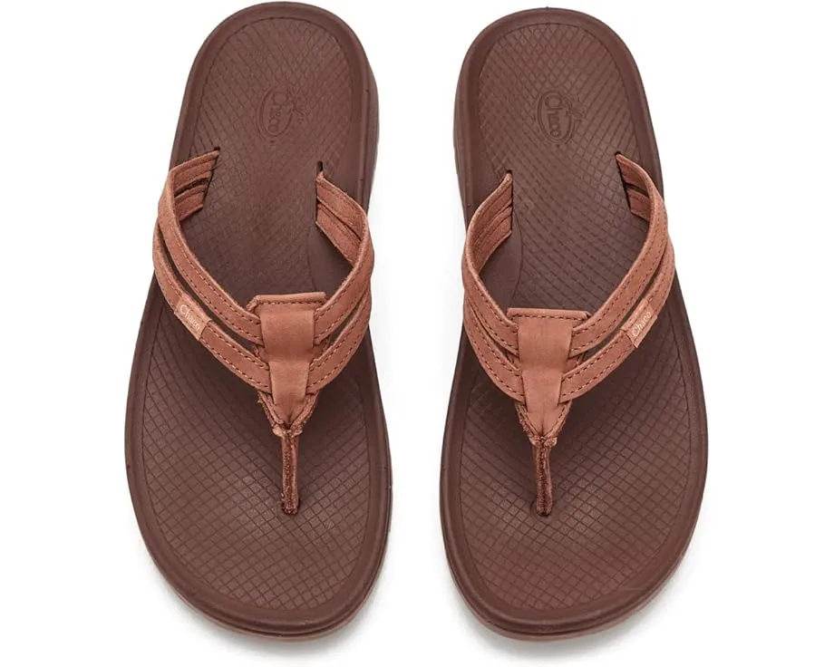 Шлепанцы Chaco Lowdown Leather Flip из натуральной кожи