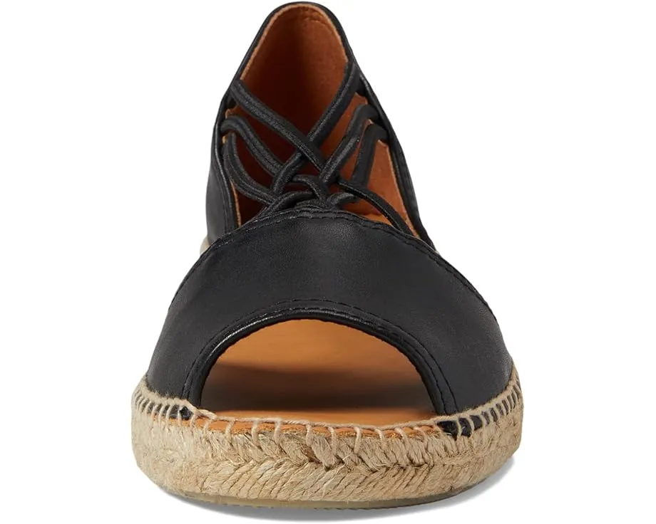 Босоножки Toni Pons Ebre-P на танкетке с круглым носком и шнуровкой