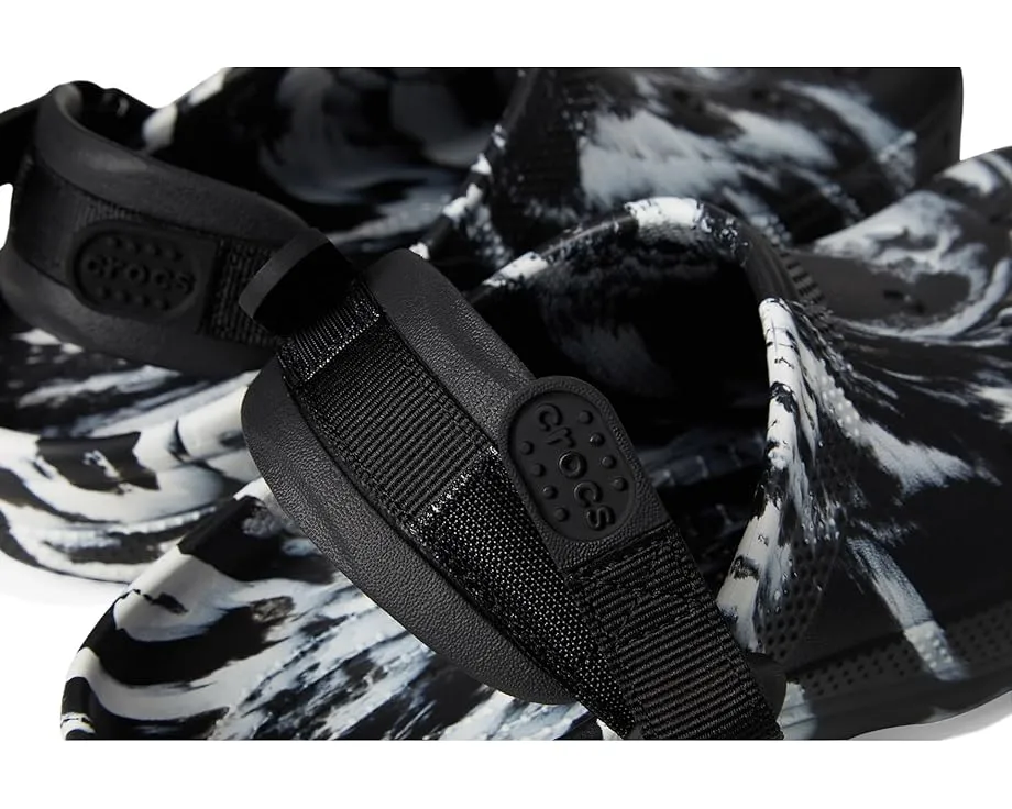 Классические рабочие сабо Crocs с противоскользящей подошвой и регулируемым ремешком