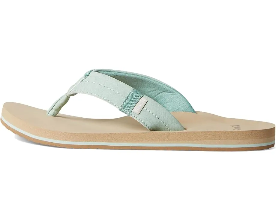 Сандалии Sanuk Sawyer с ремешком из экокожи и стелькой из переработанного полиэстера