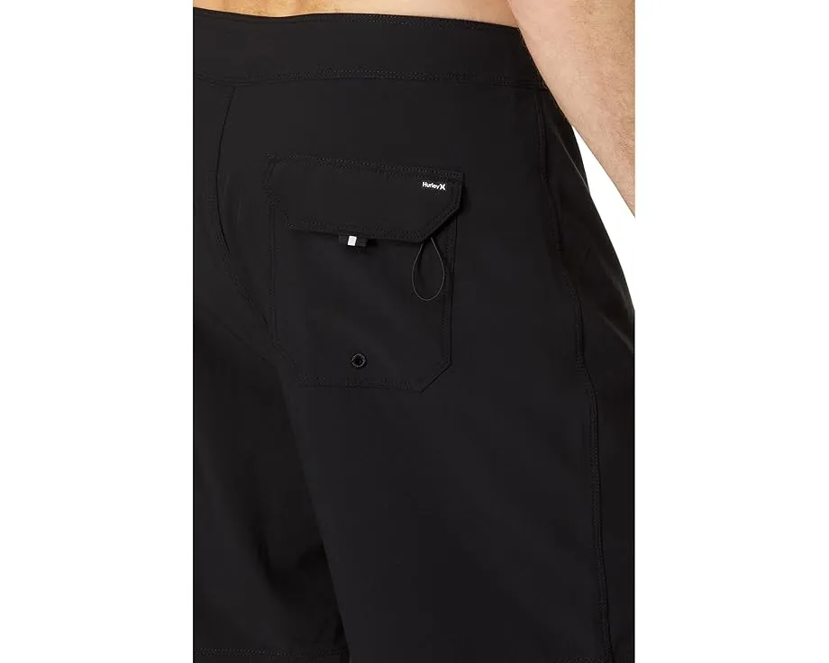 Шорты для плавания Hurley Phantom-Eco One & Only Solid длиной 18 дюймов (45.72 см) с регулируемой завязкой