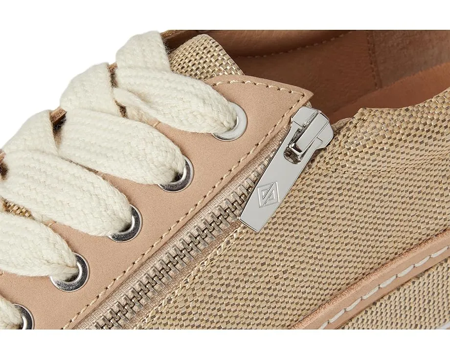 Кроссовки Donald Pliner Dew из мягкой кожи и рафии на платформе с памятью формы