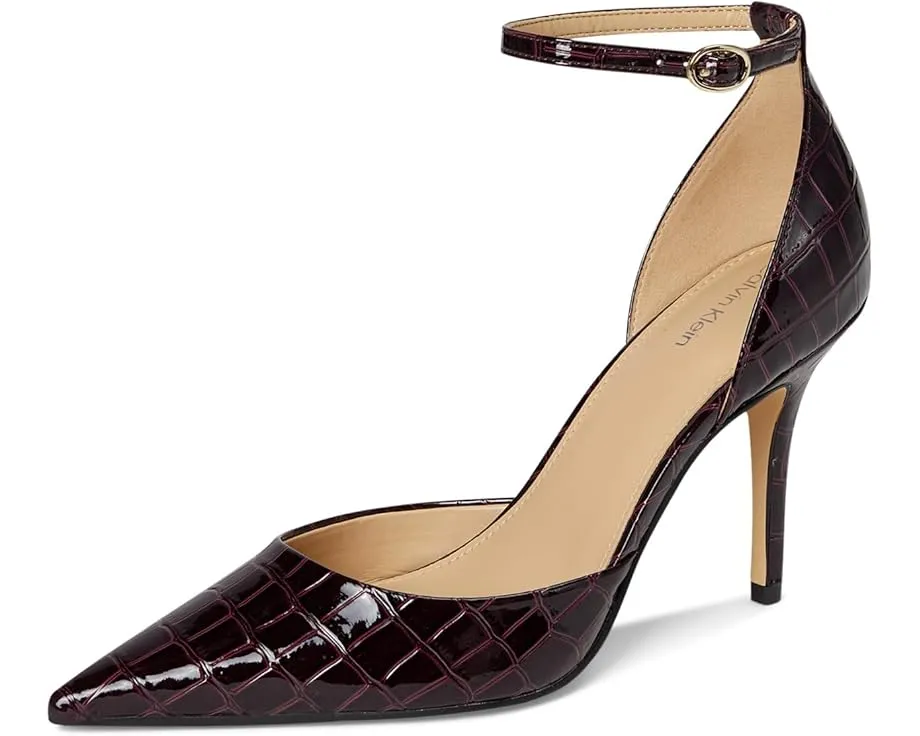 Туфли Olettia от Calvin Klein на шпильке с острым носком и регулируемой лямкой