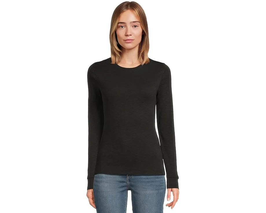 Лонгслив Lilla P с рубчиком и узелковой пряжей в облегающем крое