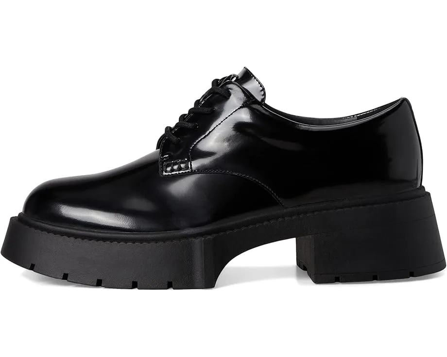 Туфли Lyla Platform Derby от COACH на платформе с кожаным верхом и шнуровкой