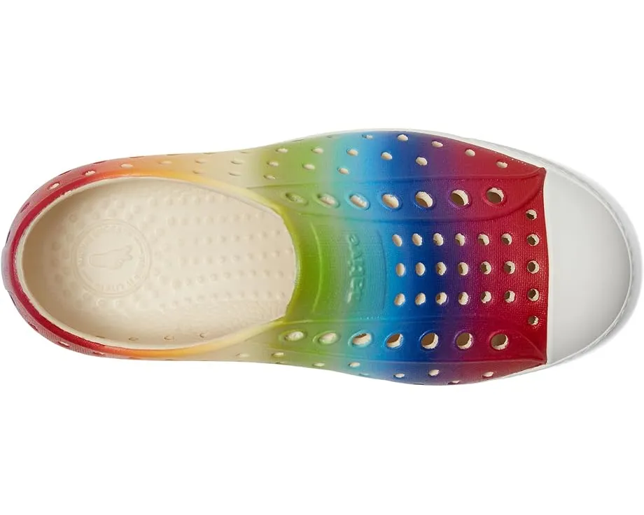 Native Shoes Kids Jefferson Print с перфорацией и легкой подошвой EVA