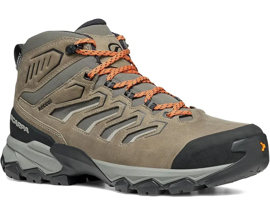 Трекинговые ботинки Scarpa Moraine Mid WP с мембраной GORE-TEX и подошвой Vibram