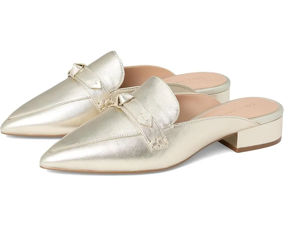 Туфли Cole Haan Piper Bow Mule с бантом и обернутым каблуком