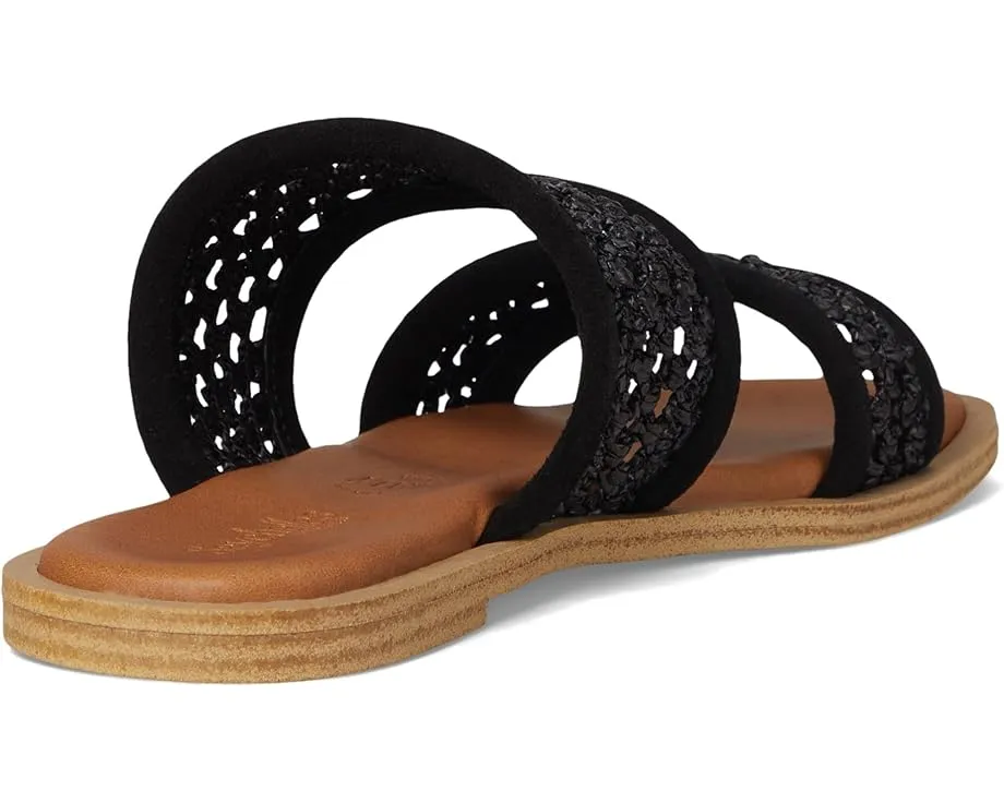 Сандалии-слипоны Seychelles Water Lilly Suede Slide с двумя плетеными ремешками