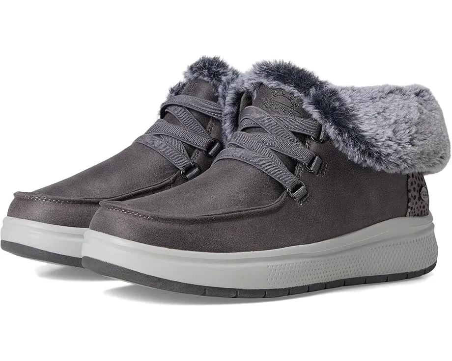 BOBS from SKECHERS ботинки Hands Free Slip-ins с искусственным мехом и памятью формы