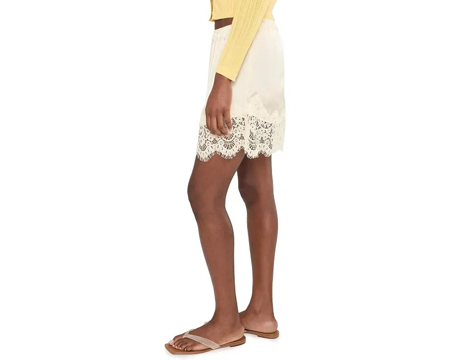 Нижняя юбка Free People Meet Me in The Middle 1/2 Slip кружевная