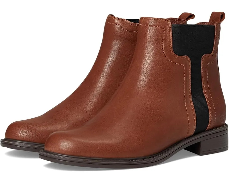 Ботинки Clone из зернистой кожи с боковой молнией и съемной стелькой David Tate