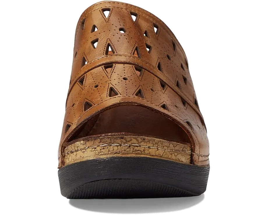 Туфли Spring Step Fusawedge на клине с геометрической перфорацией