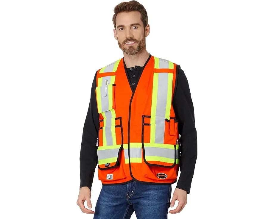 Сигнальный жилет Surveyor High-Visibility 7732U от Pioneer с карманами