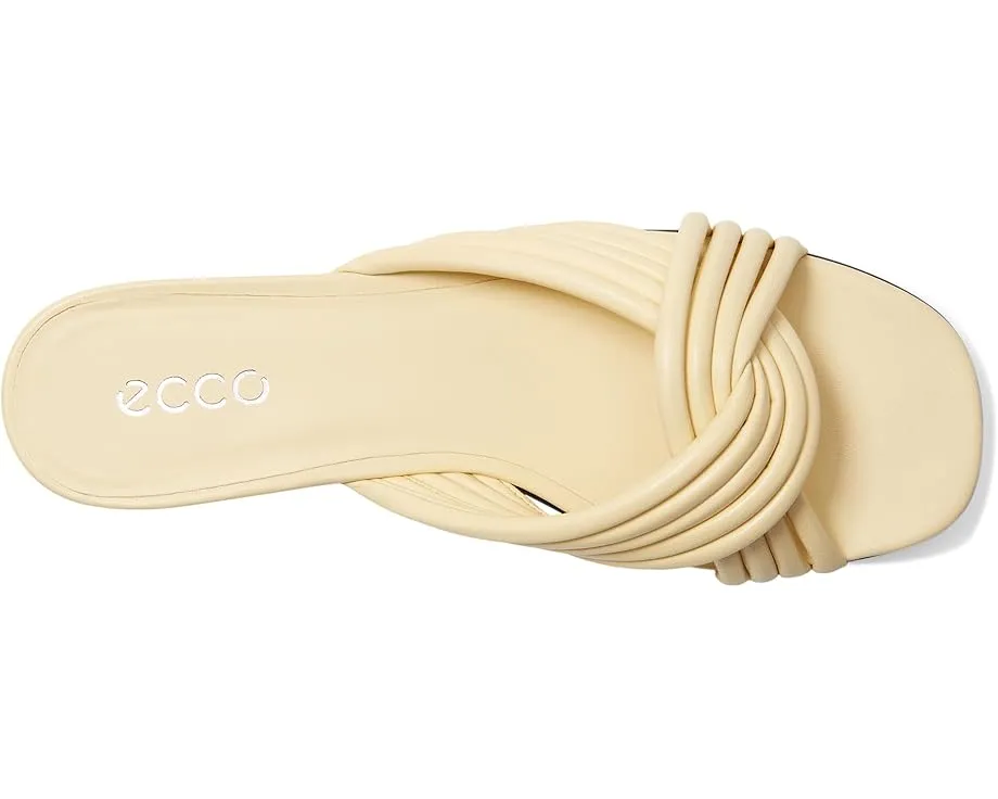 Сандалии ECCO Sculpted Alba 25 Slide с низким каблуком и узлом на ремешке