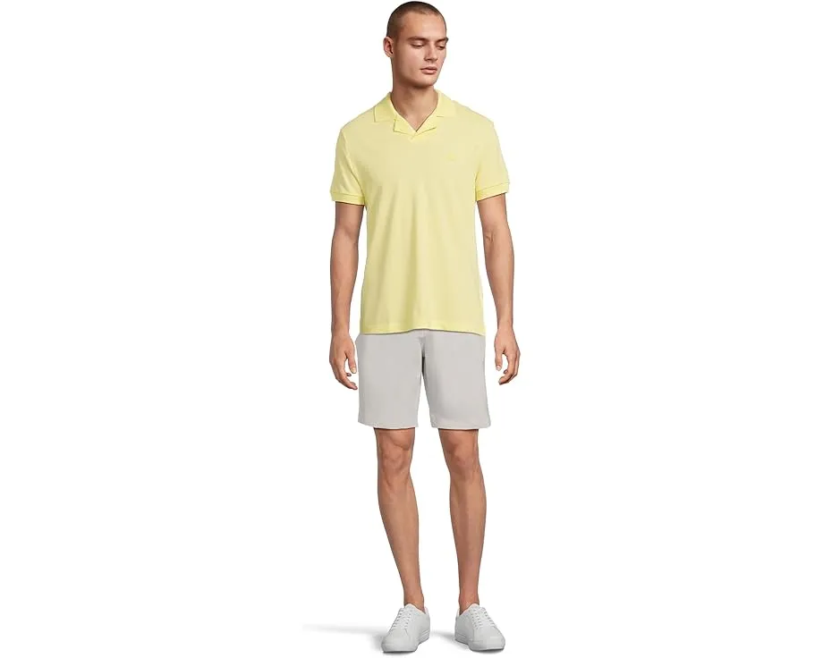 Поло Lacoste без пуговиц из хлопка