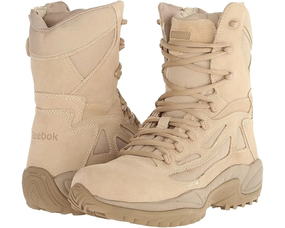 Reebok Work Rapid Response 8 дюймов ботинки Desert Tan с защитой от поражения током