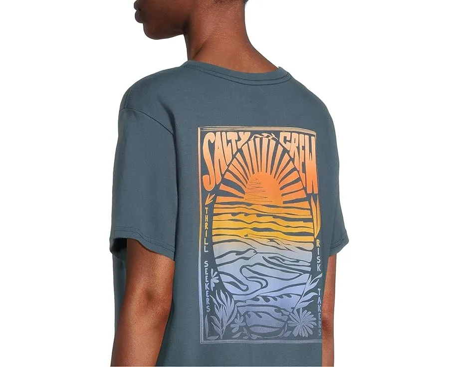 Футболка Salty Crew Posted Boyfriend oversize с коротким рукавом