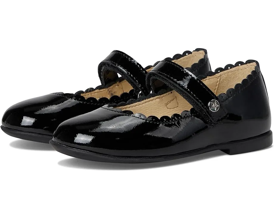 Туфли Naturino Jelki 2 для малышей и детей из мягкой кожи с фиксацией на липучке