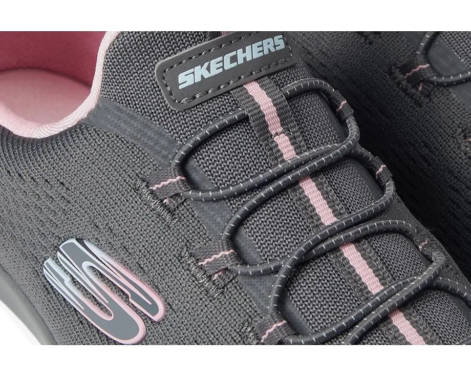 Кроссовки SKECHERS Summits Radiant Flow с технологией No Tie Fit