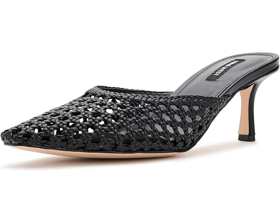 Туфли-мюли Camenlaw с плетеными деталями и квадратным носком Nine West