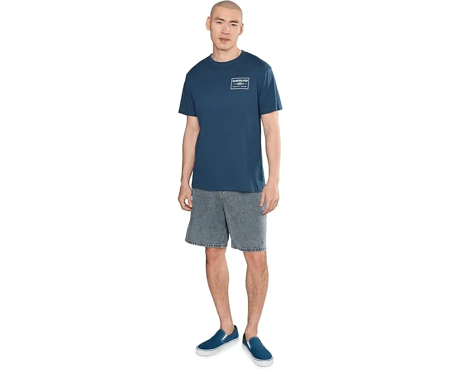 Футболка Quiksilver Stamped Screen Tee с принтом