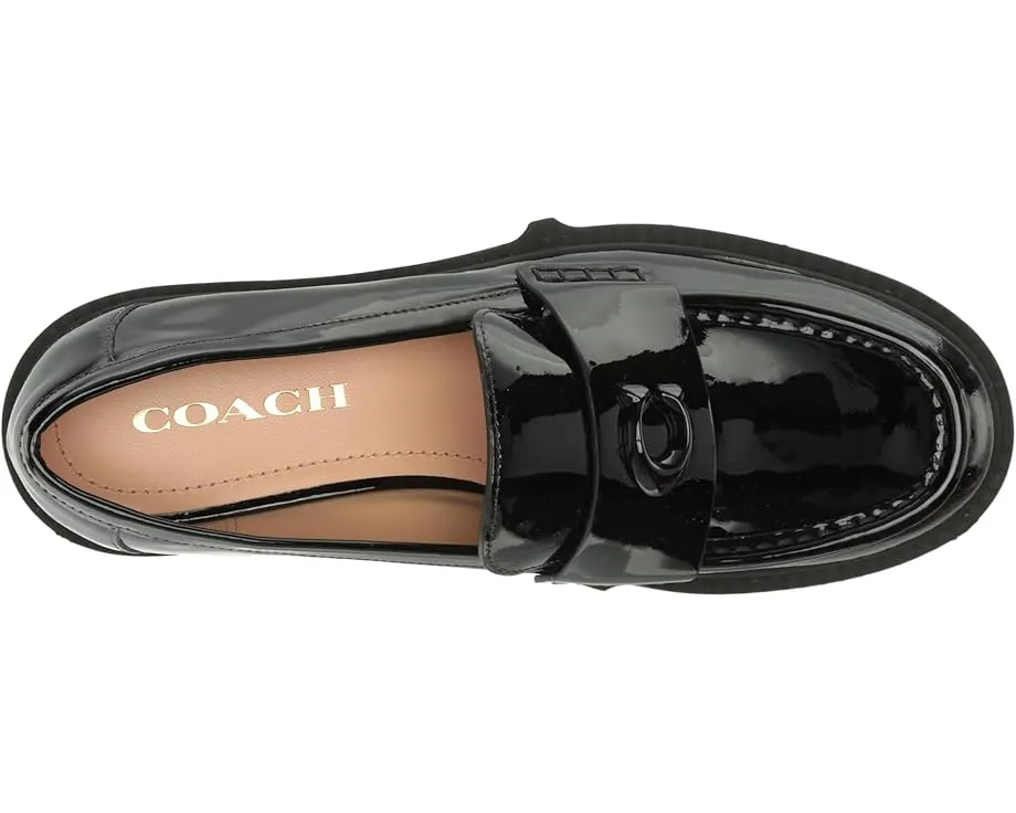 COACH Leah мокасины на платформе с круглым носком и стопкой каблуков